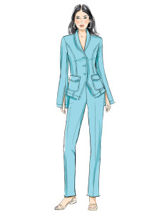 Modello di pantaloni - Butterick 7042 2
