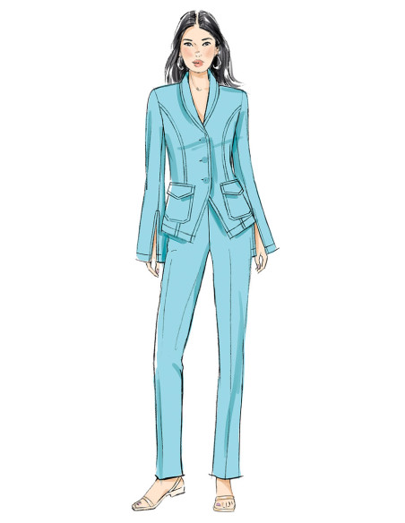 Modello di pantaloni - Butterick 7042