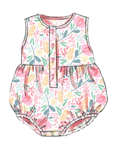 Modello di tutina - Butterick 7048