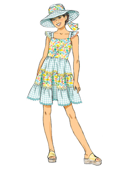 Modello di abito - Butterick 7051