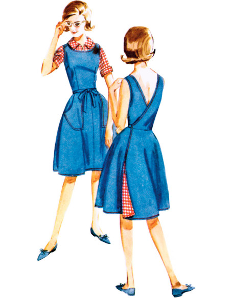 Modello di abbigliamento vintage - Butterick 7053