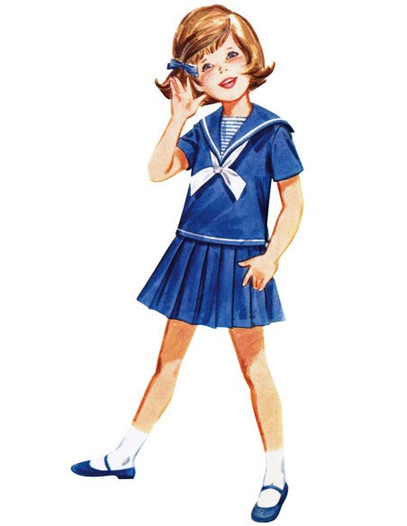 Modello di abbigliamento vintage - Butterick 7054