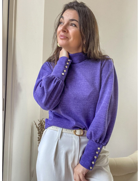 Modello di abito-maglione Maya - Clématisse Pattern
