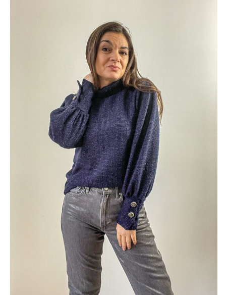 Modello di abito-maglione Maya - Clématisse Pattern