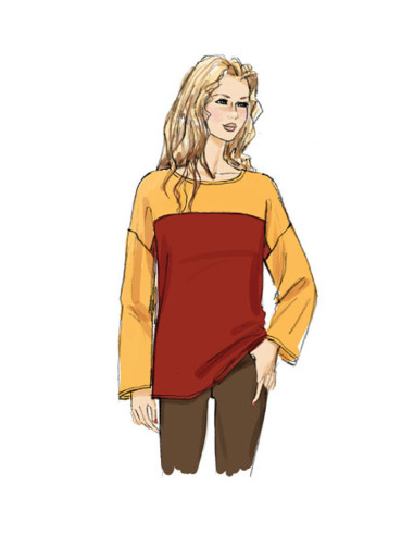 Modello di top - Vogue 8877