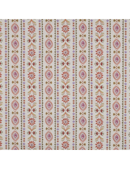 Tessuto popeline di cotone - Juliette fondo écru