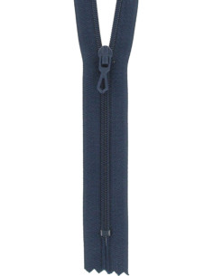 Cerniera lampo in nylon - Blu marino