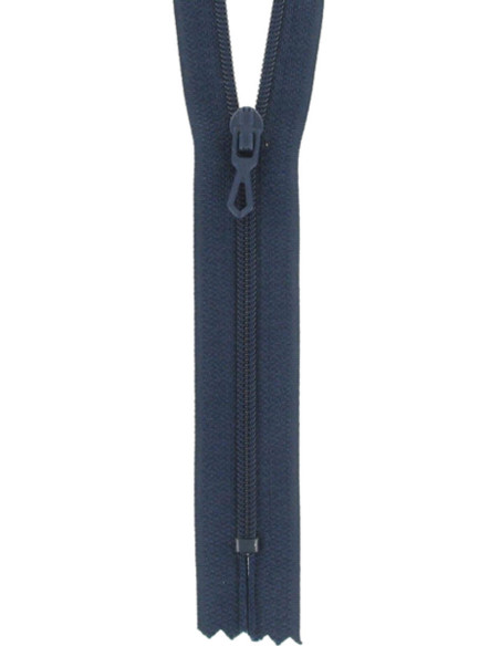Cerniera lampo in nylon - Blu marino