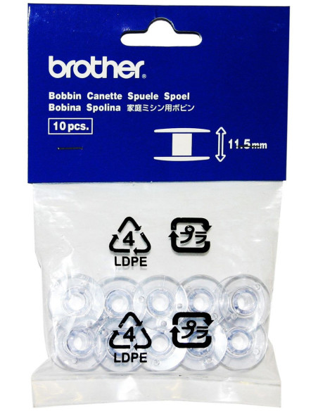 Bobine Brother originale 11,5 mm per macchine da cucire