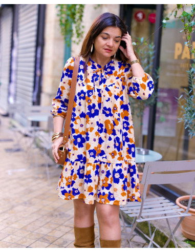 Modello di camice-abito Zélie - Clématisse Pattern