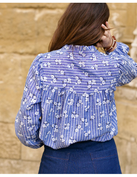 Modello di camice-abito Zélie - Clématisse Pattern
