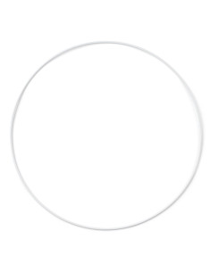 Anello in metallo bianco per acchiappasogni