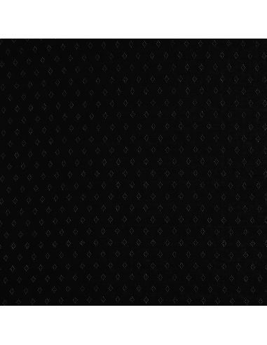 Tessuto jersey a maglia traforata - Nero