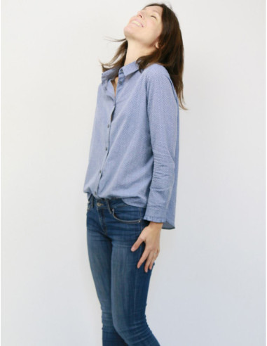 Modello di camicia Liseron - Atelier Scämmit