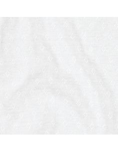 Tessuto jersey a maglia pointelle - Bianco