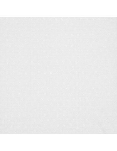 Tessuto jersey a maglia pointelle - Bianco