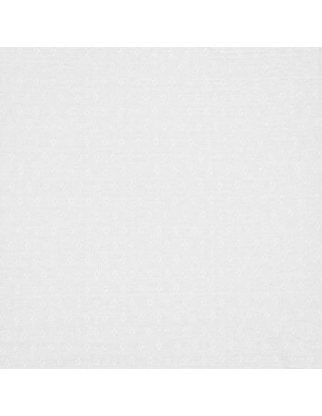 Tessuto jersey a maglia pointelle - Bianco