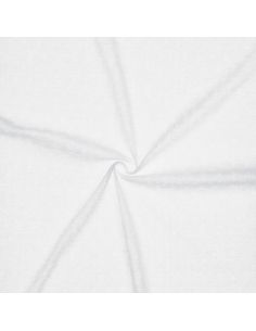Tessuto jersey a maglia pointelle - Bianco 2