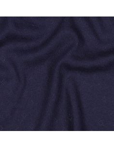 Tessuto jersey a maglia traforata - Blu marino