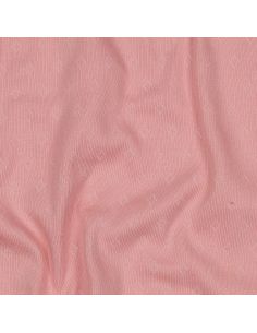 Tessuto jersey a maglia traforata - Rosa