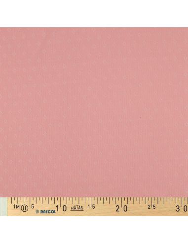 Tessuto jersey a maglia traforata - Rosa