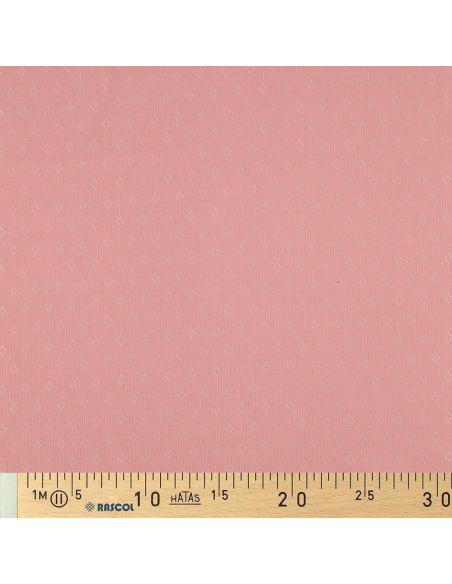Tessuto jersey a maglia traforata - Rosa