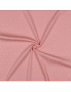 Tessuto jersey a maglia traforata - Rosa 2