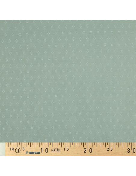 Tessuto jersey a maglia pointelle - Menta