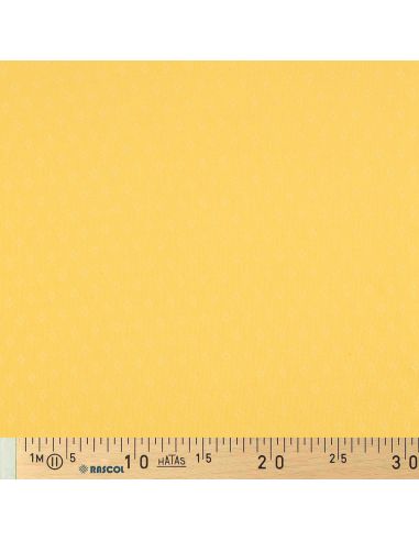 Tessuto jersey a maglia traforata - Giallo chiaro