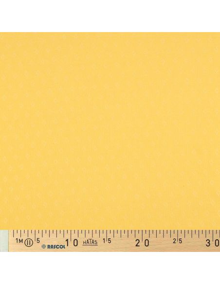 Tessuto jersey a maglia traforata - Giallo chiaro