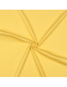 Tessuto jersey a maglia traforata - Giallo chiaro 2