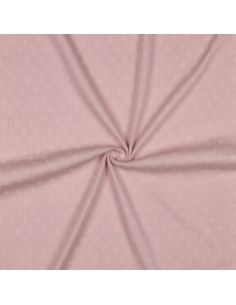Tessuto jersey a maglia pointelle - Rosa antico 2