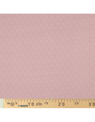 Tessuto jersey a maglia pointelle - Rosa antico