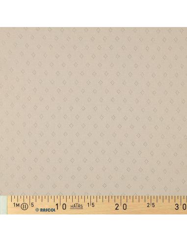 Tessuto jersey a maglia pointelle - Beige