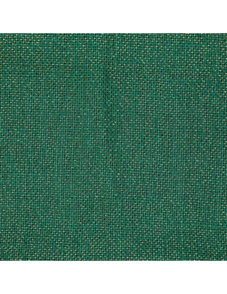 Tela di juta lurex - Verde