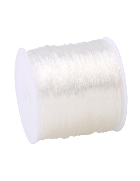 Filo elastico per perline 0,80 mm - Trasparente