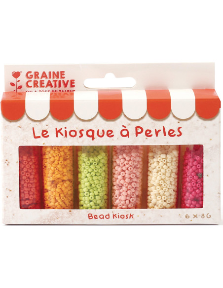 Il chiosco di perline 6 colori di perline di vetro 2 mm - Smoothie bowl