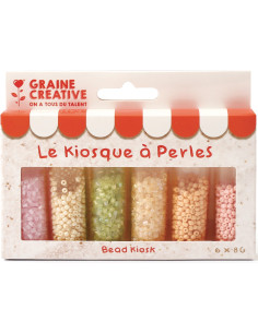 Il chiosco di perline 6 colori di perline di conteria 2 mm - Mochi gelati 2