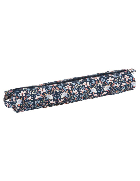 Astuccio per aghi da maglia - Uccelli in fiore