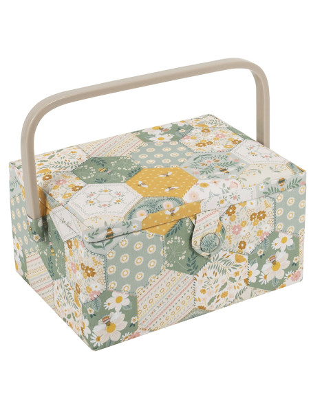 Scatola da cucito - Patchwork ape