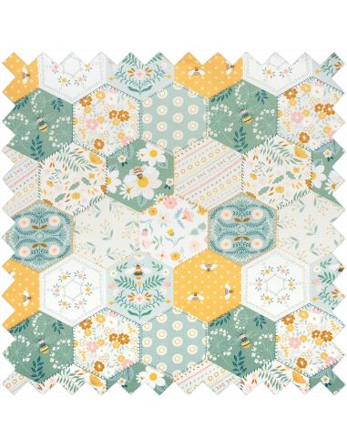 Scatola da cucito - Patchwork ape
