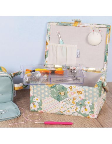 Scatola da cucito - Patchwork ape