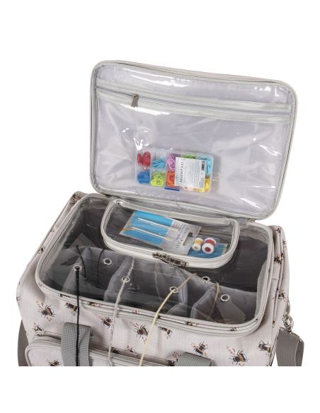 Borsa portaoggetti per maglia e uncinetto - Ape
