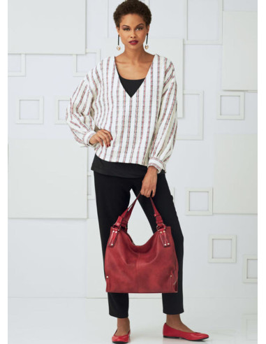 Modello per top, gonna e pantaloni - Vogue 9286