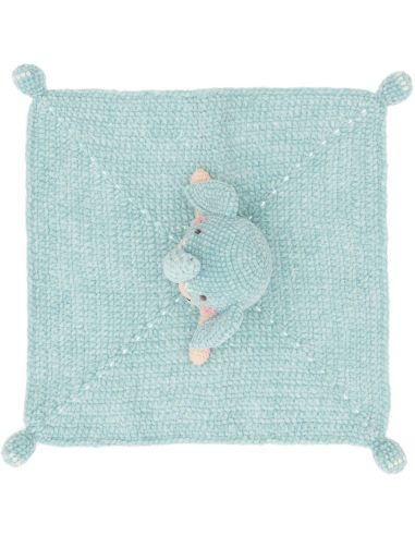 Kit uncinetto doudou coperta - Elefante