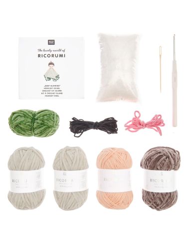 Kit uncinetto doudou coperta - Natura