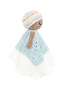 Kit uncinetto doudou coperta - Arcobaleno pastello 2