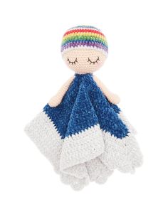 Kit uncinetto doudou coperta - Arcobaleno