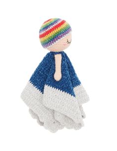 Kit uncinetto doudou coperta - Arcobaleno 2