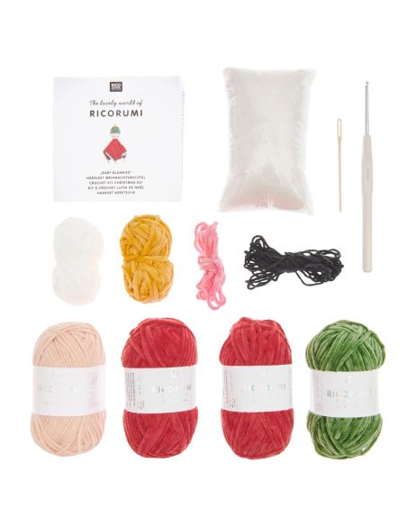 Kit uncinetto doudou coperta - Natale